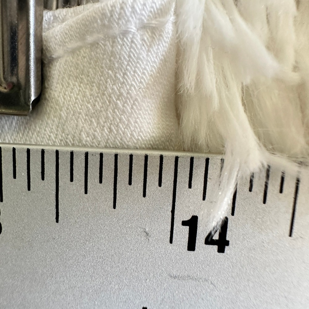 Sneak Peek White Denim Shorts Distressed Raw Hem Casual Summer Trendy Small NWOT - Picture 7 of 8